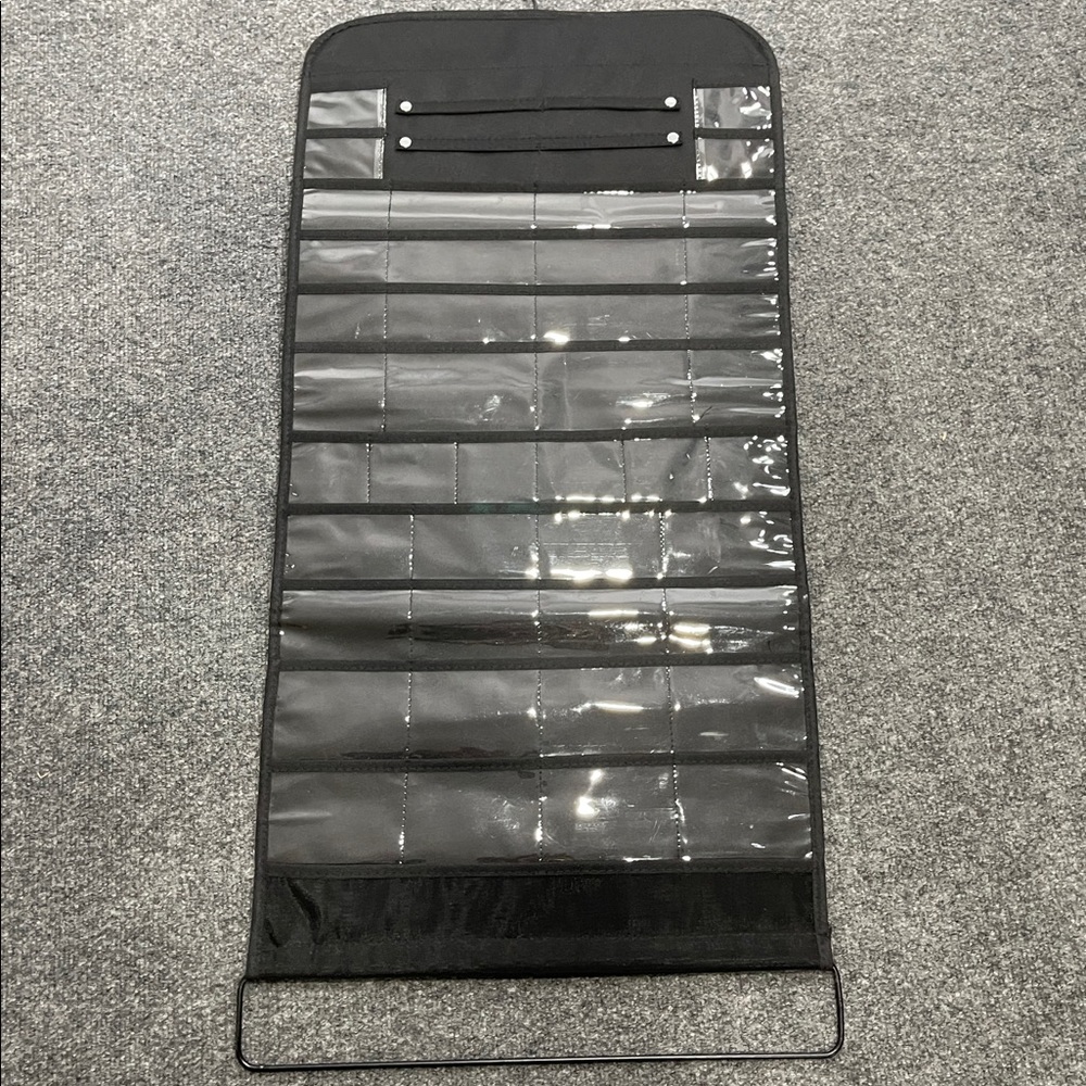 Black Hanging Jewelry Organizer for Holding Jewelry